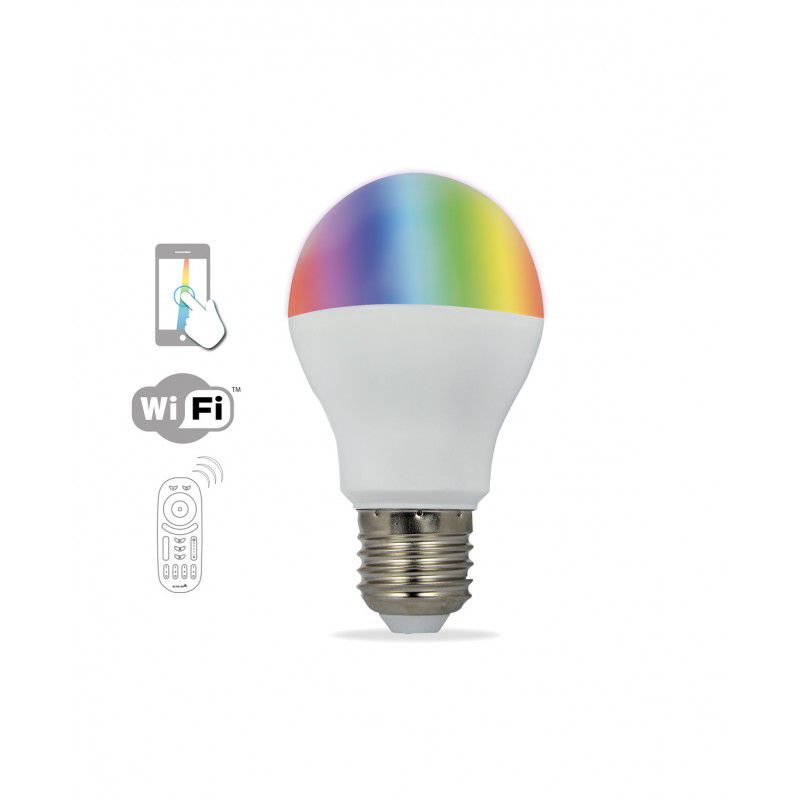 Ampoule LED Connectée E27 5W RGBW Lumihome®
