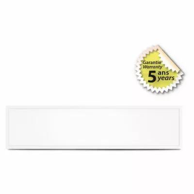 andromede plafonnier backlit 295x1195mm 25w 4kk l80b10 50000h 5a (x5) (100757)