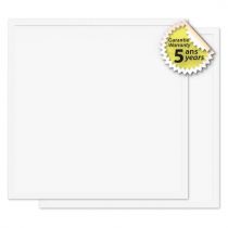andromede plafonnier backlit 595 x 595mm 36w 4000k ip65 5ans pack de 2 (100378)
