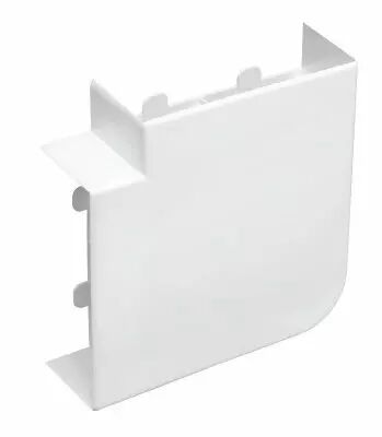 Angle plat Blanc Artic pour Logix 130x50 (48009)