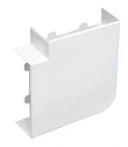 Angle plat Blanc Artic pour Logix 130x50 (48009)