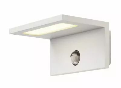 ANGOLUX SENSOR, applique ext�rieure, blanc, LED, 9,8W, 3000K, IP44, d�tecteur de mouvements (1001970)