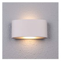 applique mural x01 led 7 watt 230v 3000k blanc ip54 (7038)