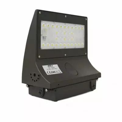 applique murale exterieur led wallpack 50 w 4000k slim (70520)
