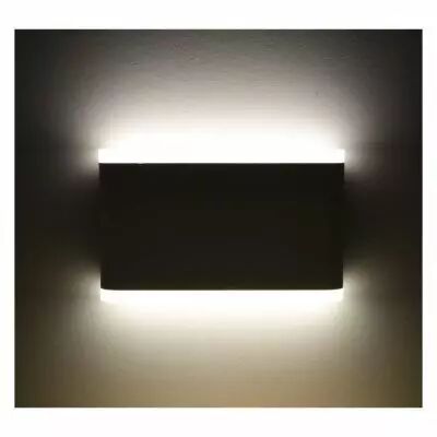 applique murale led 10 w 175 mm 4000k blanc ip54 (67767)