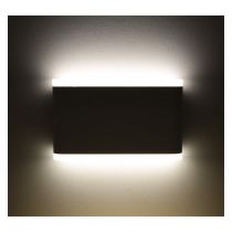 applique murale led 10 w 175 mm 4000k blanc ip54 (67767)