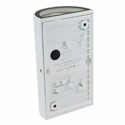 applique murale led 2x5w cylindrique 4000k blanc ip54 (67796)