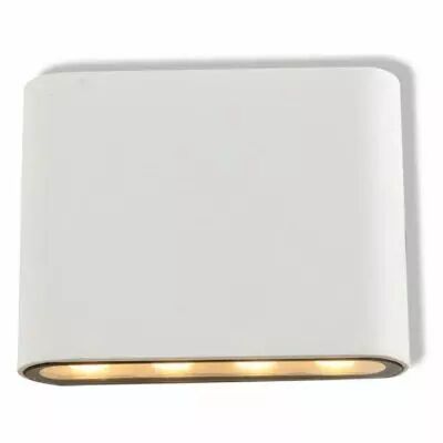 applique murale led 6w rectangulaire 4000k blanc ip54 (67787)