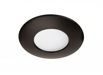 AQUAFLAT - Encastré IP20/65 Vol.2, fixe, noir, LED intég. 6W 3000K 450lm (50792)