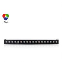 archeo line wallwasher alu 24vdc 36w 1m rgb noir tra ip65 (8028)