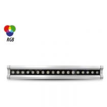 archeo line wallwasher alu dmx 20w rgb ip65 (8022)