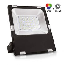 archeo rgb + blc project 20w cct 2700k a 6500k noir ip65 rf (80101)