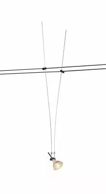 ASMARA, spot pour c�ble tendu T.B.T. TENSEO, int�rieur, noir, GX5.3/QR-C51, 35W max (139070)