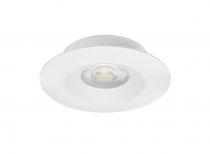 ASPEN - Encastré rond, fixe, blanc, LED 5W 36° 450lm 3000/4000K (CCT) (50747)