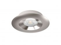 ASPEN - Encastré rond, fixe, nickel, LED 5W 36° 450lm 3000/4000K (CCT) (50748)