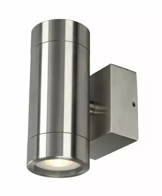ASTINA INOX, applique ext�rieure, inox, GU10/QPAR51, 2x 35W max, IP44, inox 304 (233302)