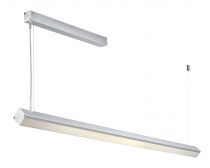 ASY LED - Suspension, 1485mm, gris, LED intég. 27W 4000K 3100lm (50566)