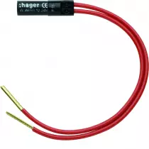 Ateha lampe 12/24V rouge (WJA693)