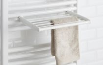 Atlantic - Barre sèche-linge blanc pour sèche-serviettes tubes ronds (850221)