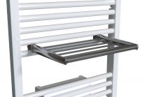 Atlantic - Barre sèche-linge chrome pour sèche-serviettes tubes ronds (850222)