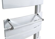 Atlantic - Barre support blanc pour sèche-serviettes tubes ronds (850219)