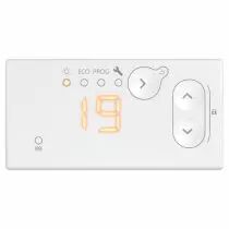 Atlantic - Convecteur F617 digital horizontal 1250W blanc (561732)