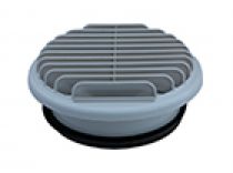 Atlantic - Entrée / sortie d\'air murale PVC beige Ø160mm pour chauffe-eau thermodynamique (464043)