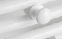 Atlantic - Patère bouton blanc pour sèche-serviettes tubes ronds (850200)