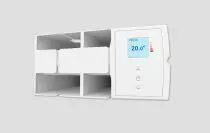 Atlantic - Radiateur chaleur douce Accessio digital 2 horizontal 0750W blanc (524907)