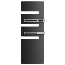 Atlantic - Radiateur sèche-serviettes connecté Serenis Premium mât gauche 1750W anthracite (850451)