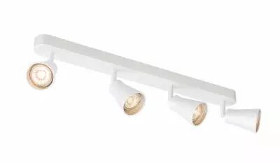 AVO, applique et plafonnier int�rieur, quad, blanc, GU10/QPAR51, 4x 50W max (1000896)