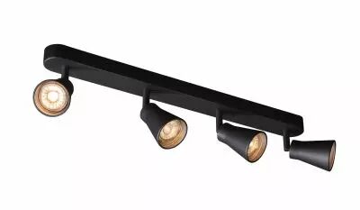 AVO, applique et plafonnier int�rieur, quad, noir, GU10/QPAR51, 4x 50W max (1000895)