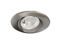 AXEL - Encastré IP20/65 Vol.2, bascul., nickel, LED 6W 550lm 3000/4000K (CCT) (50725)
