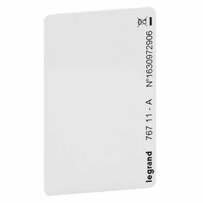 Badge format ISO sans contact Mifare pour lecteur � badge 13,56MHz (076711)