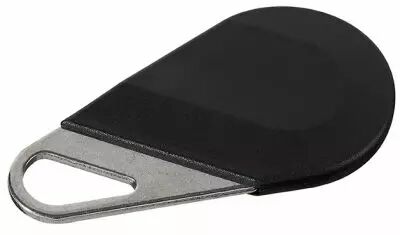 Badge hexact type porte cl� de couleur noir (HECV2N)