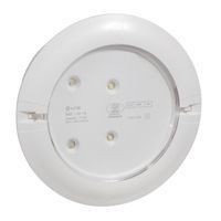 BAEH pour habitation - Kickspot encastré ECO1 - LEDs 8lm-5h plastique IP40-IK04 (062574)