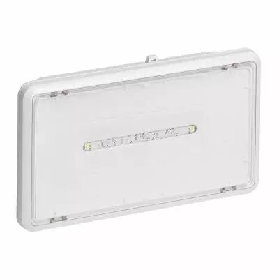 BAEH saillie � LEDs 8lm 5h IP43 IK07 plastique SATI Connect� pour b�timents d\'habitation (062550)
