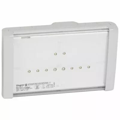 BAES+BAEH d\'�vacuation ECO 1 � LEDs 45lm-1h plastique IP66-IK10 SATI Autodiag (062561)