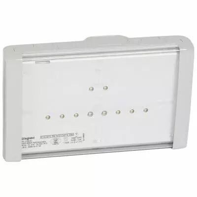 BAES+BAEH d\'�vacuation ECO 2 � LEDs 45lm-1h plastique IP66-IK10 SATI adressable (062661)