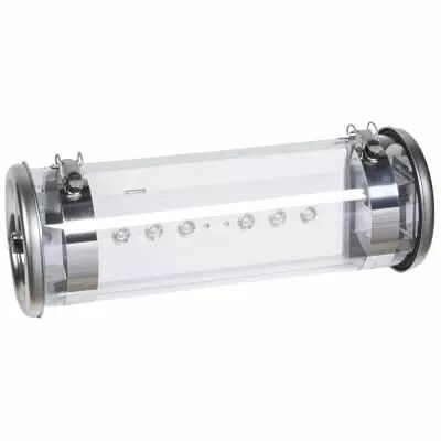 BAES d\'ambiance ECO 2 � LEDs 400lm-1h plastique inox IP67-IK07 SATI adressable (062669)