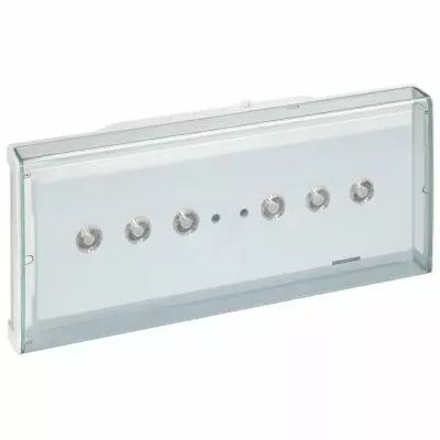 BAES d\'ambiance ECO 2 � LEDs 400lm-1h plastique IP43-IK07 SATI adressable (062665)