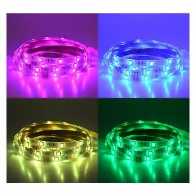 bande led couleurs 5 m 30 leds et 7,2 w / m ip65 24v pu (75152e)
