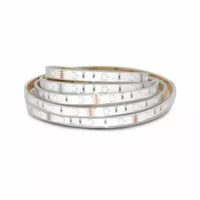 bande led couleurs 5 m 30 leds et 7,2 w / m ip67 24v silicon (75153s)