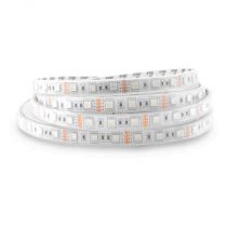 bande led couleurs 5 m 60 leds 14,4 w / m ip67 12v silicon (7506s)