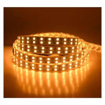 &bandeau blc 3000k 5m 120led et 12w/m ip67 24v silicon (75173)