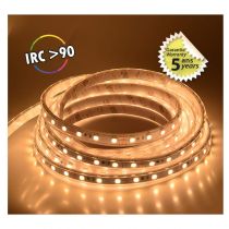 &bandeau blc 3000k 5m 60led 10,5w/m ip67 12v silicon boite 5ans (751673)