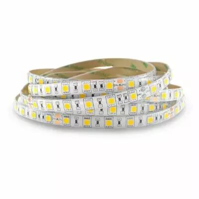 bandeau blc 3000k 5m 60led et 14.4w/m ip65 24v pu (75166)