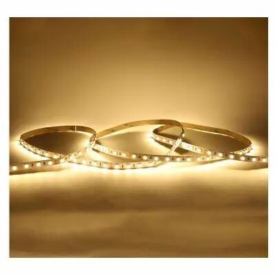 bandeau blc 3000k 5m 60led et 9w/m ip54 24v silicone (100426)