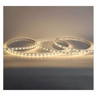 bandeau blc 3000k 5m 60led et 9w/m ip67 24v tube silicone (100430)
