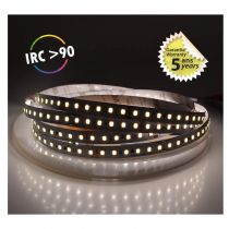 bandeau blc 4000k 5m 120led 14,4w/m ip20 24v boite 5ans (751741)
